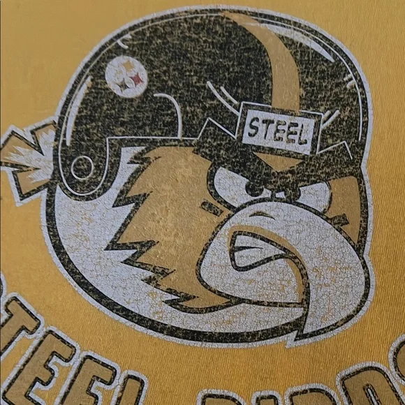 Pittsburgh Steelers Steel Birds Angry Birds Graphic Tee Shirt - Picture 4 of 4